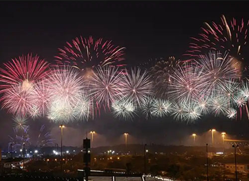 惠东县焰火晚会